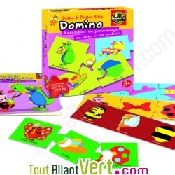 Jeu d\'�veil Dr�les de B�tes Domino