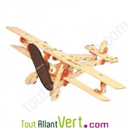Kit 3 jeux de construction bois �nergie solaire