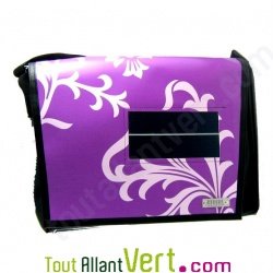 Sacoche solaire � bandouli�re Art Bag Design Purple