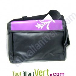 Sacoche solaire � bandouli�re Art Bag Design Purple