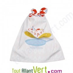 Grande serviette Cr�pe en coton bio 41x44cm
