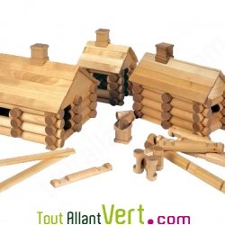 Kit de construction chalet 110 pi�ces 
