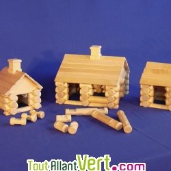 Kit de construction chalet 110 pi�ces 