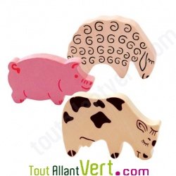 Kit de construction Ferme en bois  77 pi�ces Varis