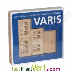 Kit Varis Fen�tres et Portes en bois  5 pi�ces