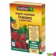 Engrais organique Fraisiers et petits fruits, agrée bio 750g, Solabiol