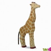 Girafe en bois 23 cm