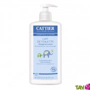 Lait de toilette bb visage et corps, amande douce 500ml, Cattier