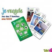 Jeu de 7 Familles recycl: Je recycle, 5 ans+