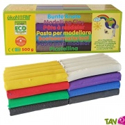 Pte  modeler 8 couleurs cologique et saine, 500g