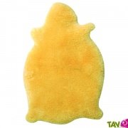 Peau de mouton naturelle 80-90cm pour bb, certifi