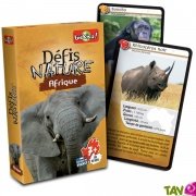 Jeu de cartes "Dfis Nature", Les animaux d'Afrique, 7 ans +