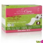 Protge slip ultra mince en coton bio x 24