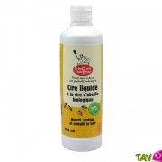 Cire d'abeille liquide bio pour l'entretien du bois, 500ml