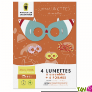 Kit de fabrication papier Mes Lunettes de vedettes Pirouette Cacahouète