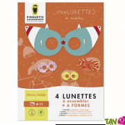 Kit de fabrication papier Mes Lunettes de vedettes Pirouette Cacahoute