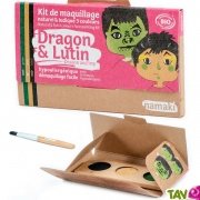 Kit maquillage bio enfant 3 couleurs, Dragon et Lutin