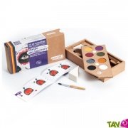 Kit de maquillage bio pour enfants 8 couleurs Monde des horreurs, Namaki