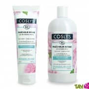 Gel toilette intime bio COSLYS  l'eau florale de rose bio, 250ml ou 500ml