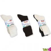 Chaussettes en Coton Bio, lot de 3 paires assorties