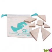 Jeu de Tangram cologique 7 pices Qi, 5 ans+