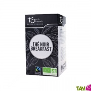 Th noir bio de Chine, bote de 24 sachets