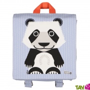 Sac  dos maternelle enfant bio Panda 23 x 23 x 7.5 cm